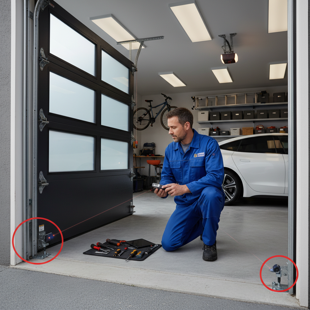 Garage door safety inspection and risk mitigation